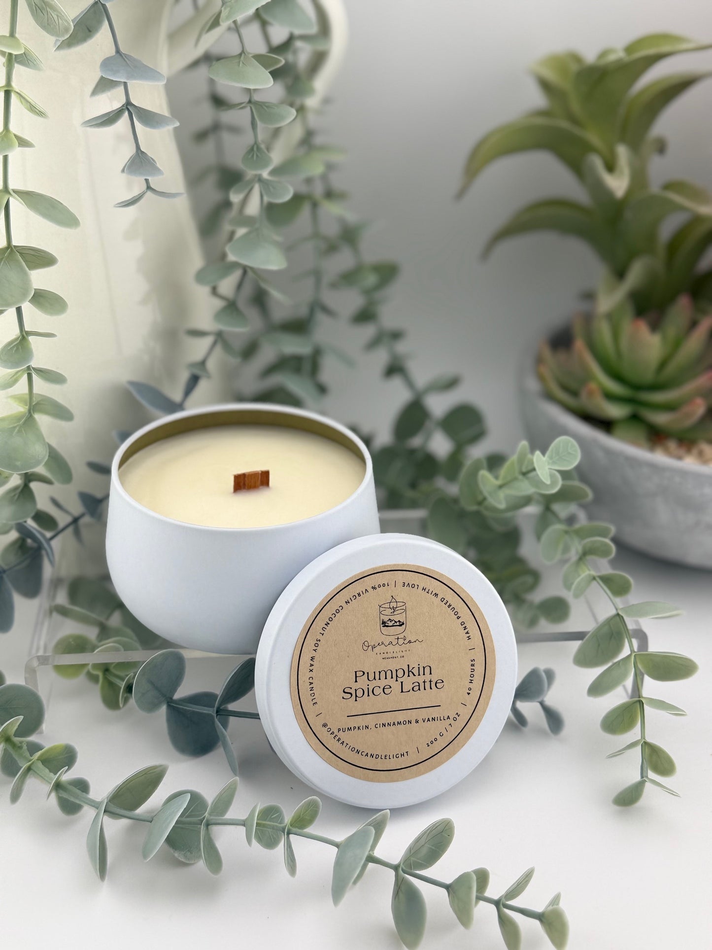 Pumpkin Spice Latte Candle - 7oz