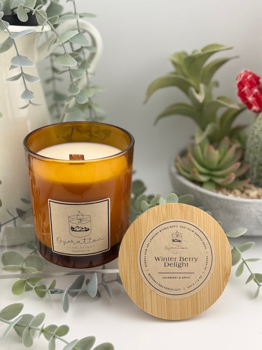 Winter Berry Delight Candle - 14oz